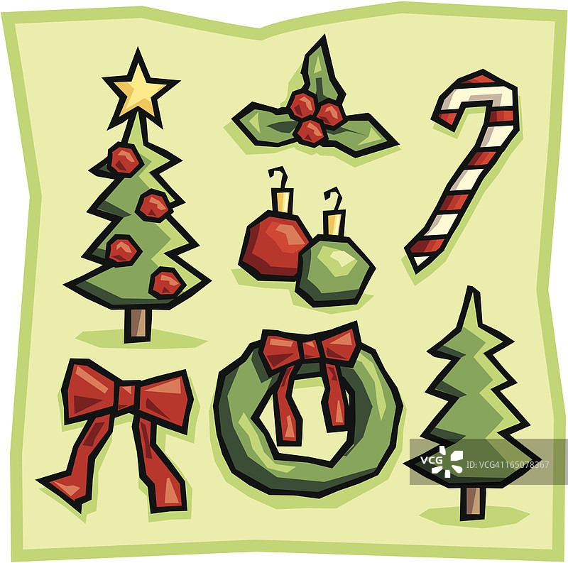 圣诞节假日图标图片素材