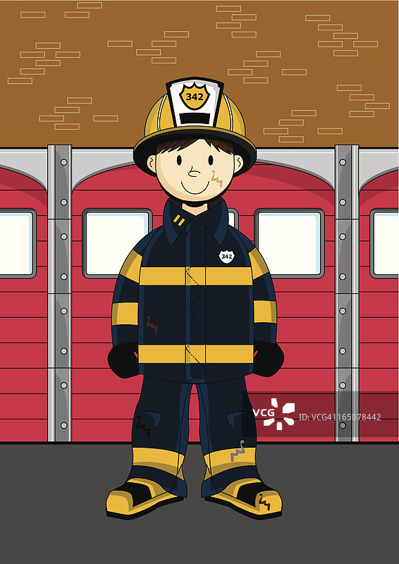 消防员角色图片素材