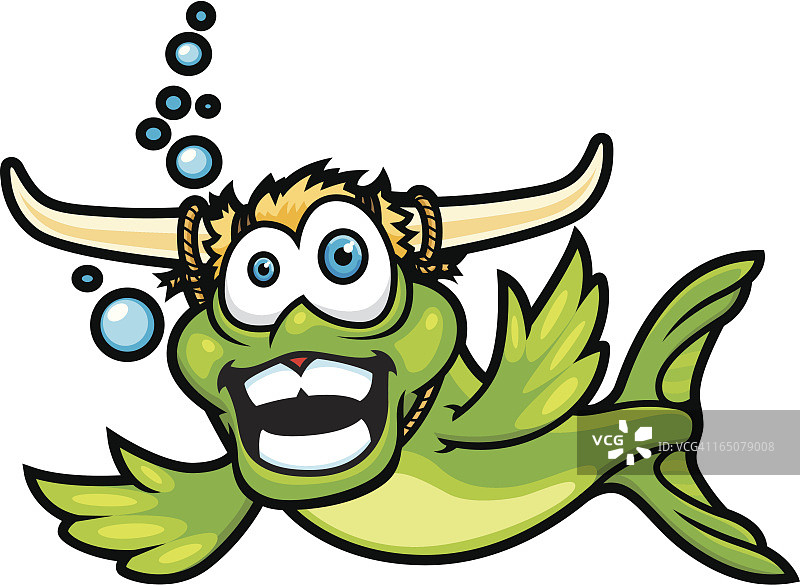 有长角的鱼图片素材