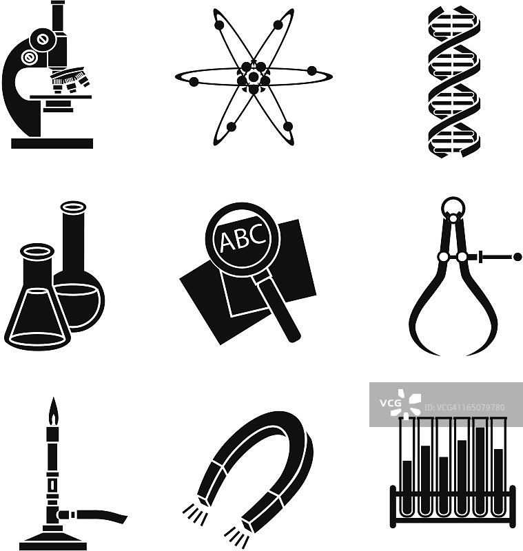 科学图标图片素材