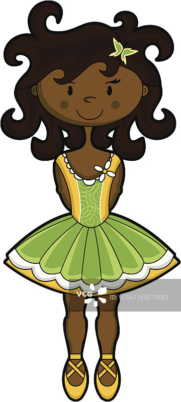 仙女公主芭蕾舞演员角色图片素材