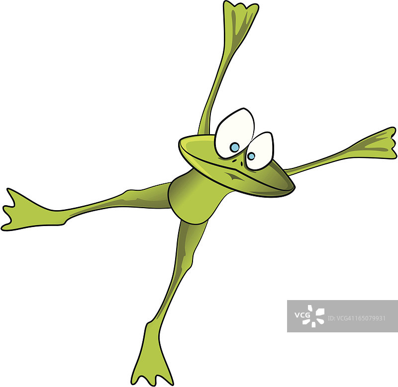 跳跃的青蛙图片素材