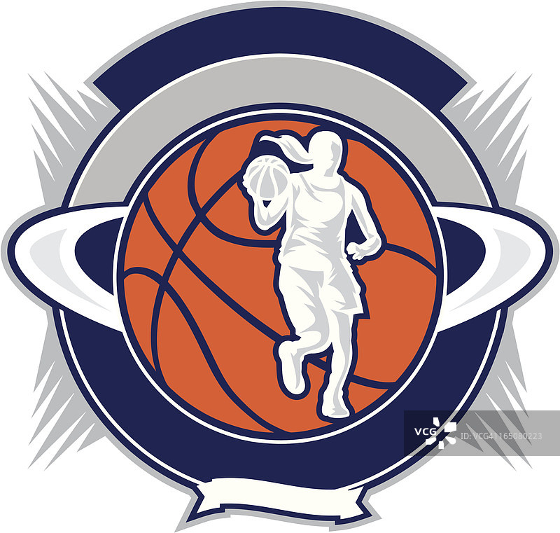 女子篮球图片素材