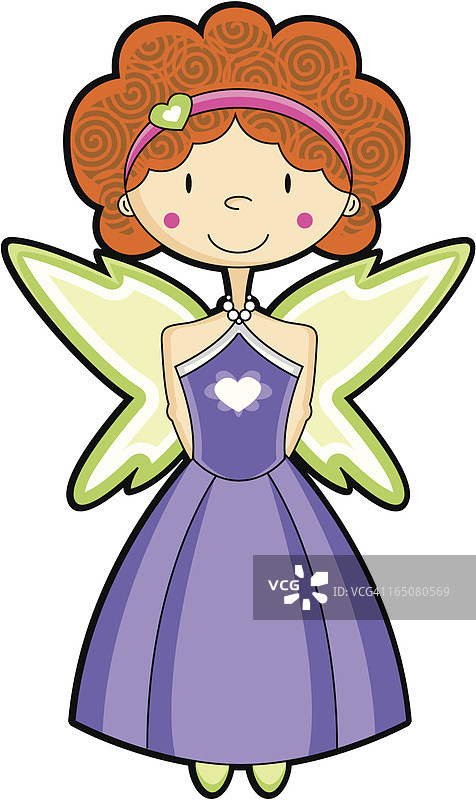 可爱的仙女角色图片素材