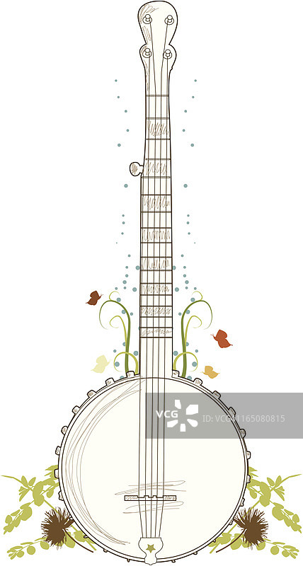 班卓琴图片素材