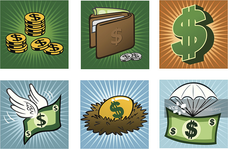 财富图标图片素材