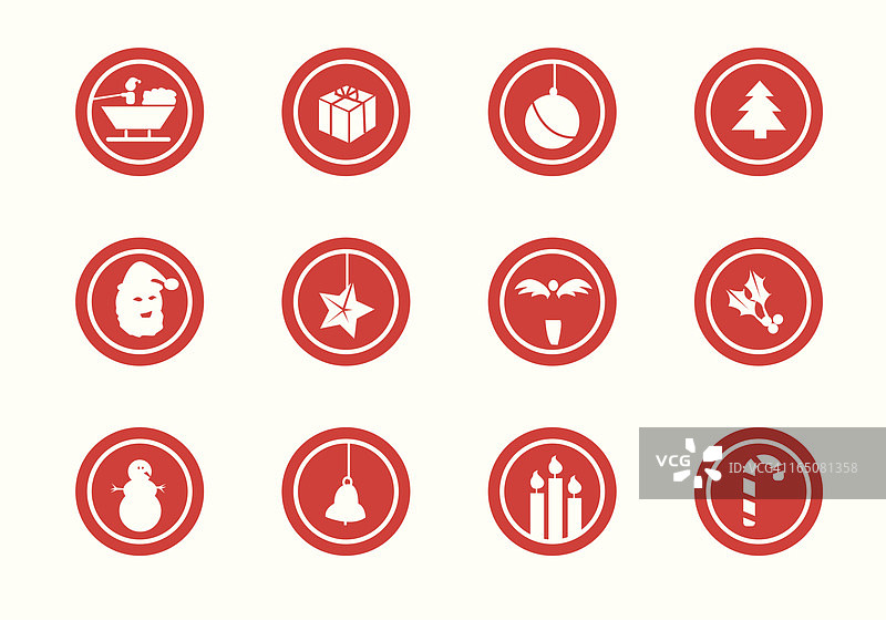圣诞节的图标图片素材