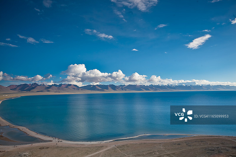 纳木错湖图片素材