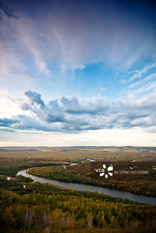根河湿地图片素材