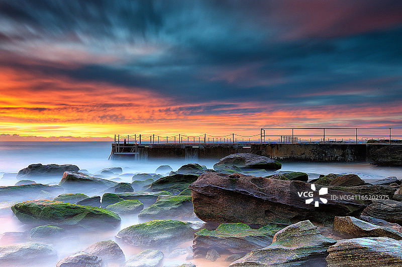 南柯尔柯尔日出图片素材