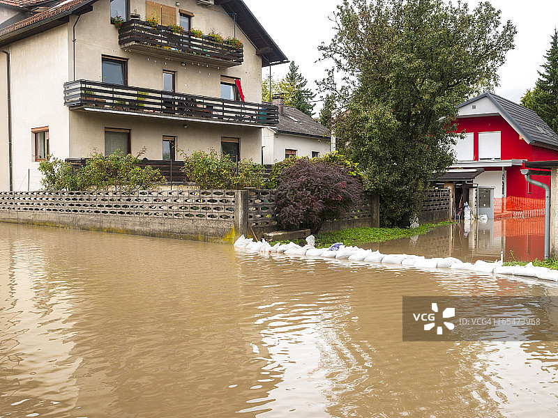洪水图片素材