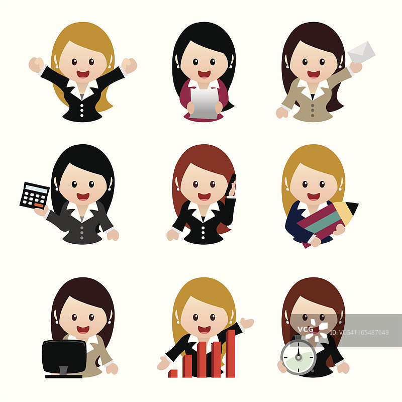 商务图标集04图片素材