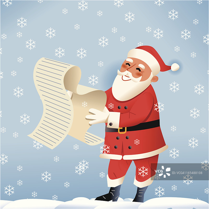 圣诞节清单图片素材