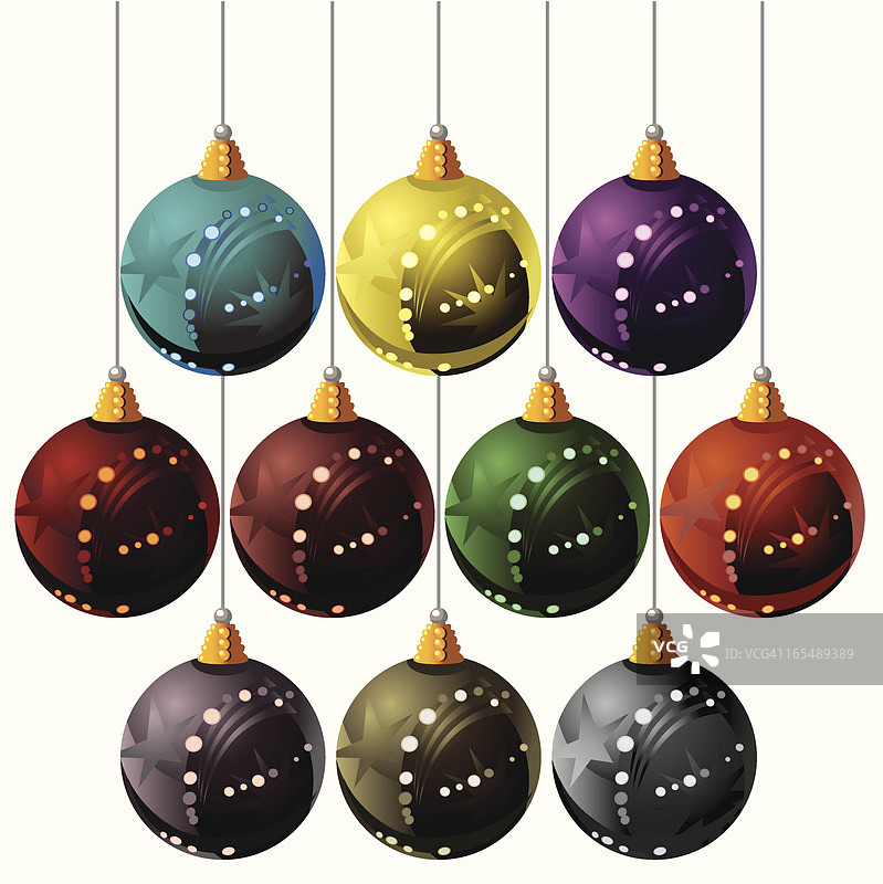 圣诞装饰物图片素材