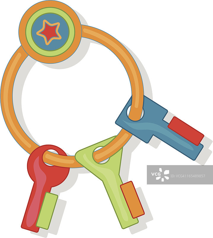 玩具钥匙图片素材