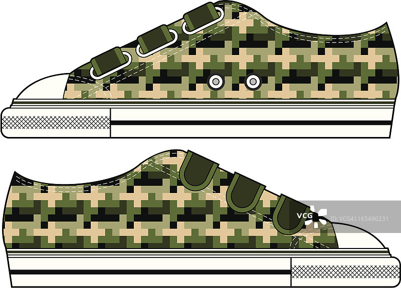 复古风篮球鞋图片素材