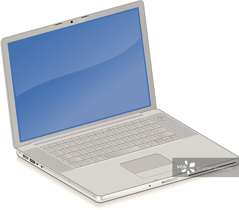 2.5D笔记本电脑图片素材