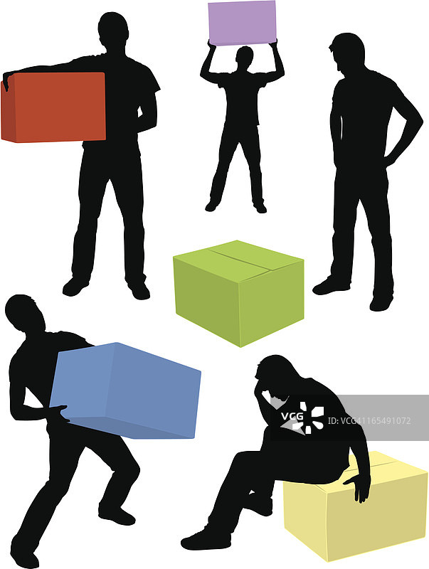 盒子人图片素材