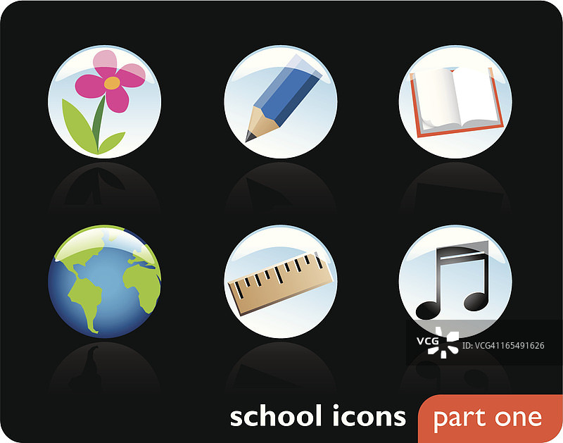 学校图标 - 第一部分图片素材