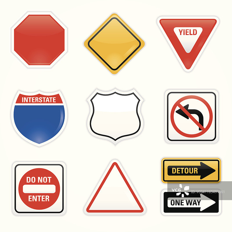 路标图片素材