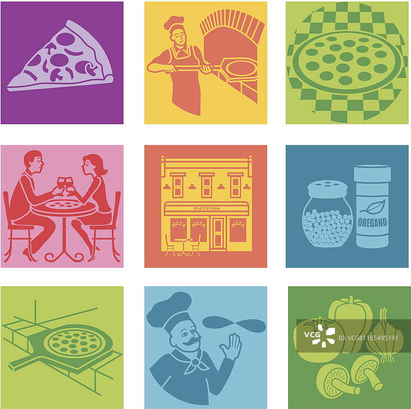 披萨店图片素材