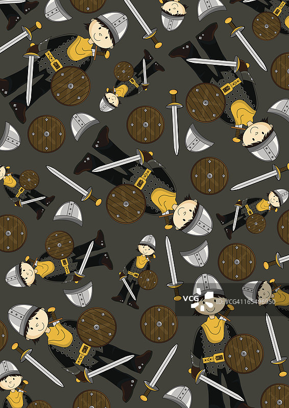 持剑盾的皇家骑士图案图片素材