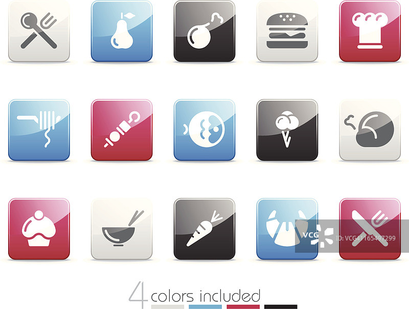 食品和餐厅图标Í Senso系列图片素材