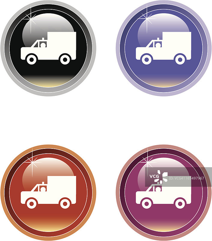 厢型车图标图片素材