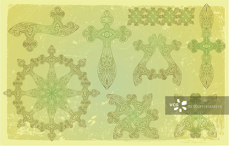 凯尔特元素图片素材