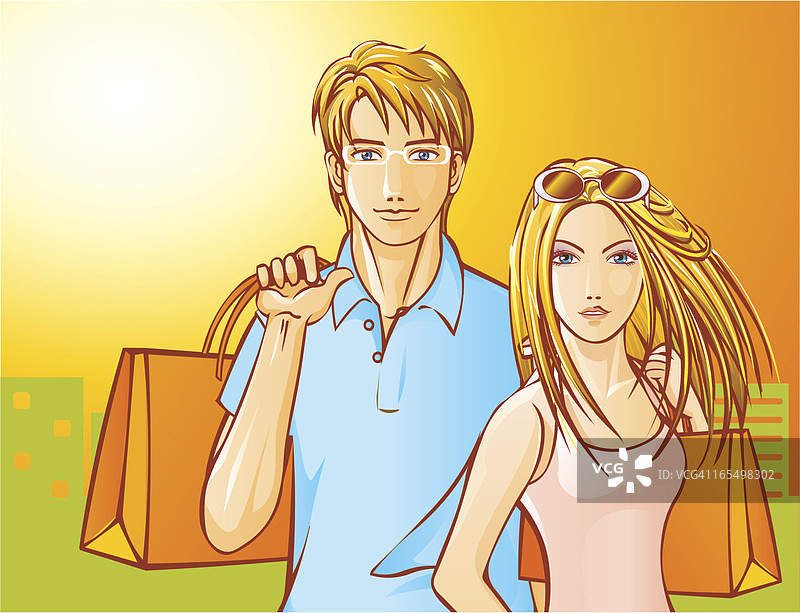 红色购物日图片素材