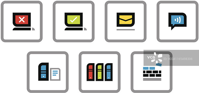 电脑图标图片素材