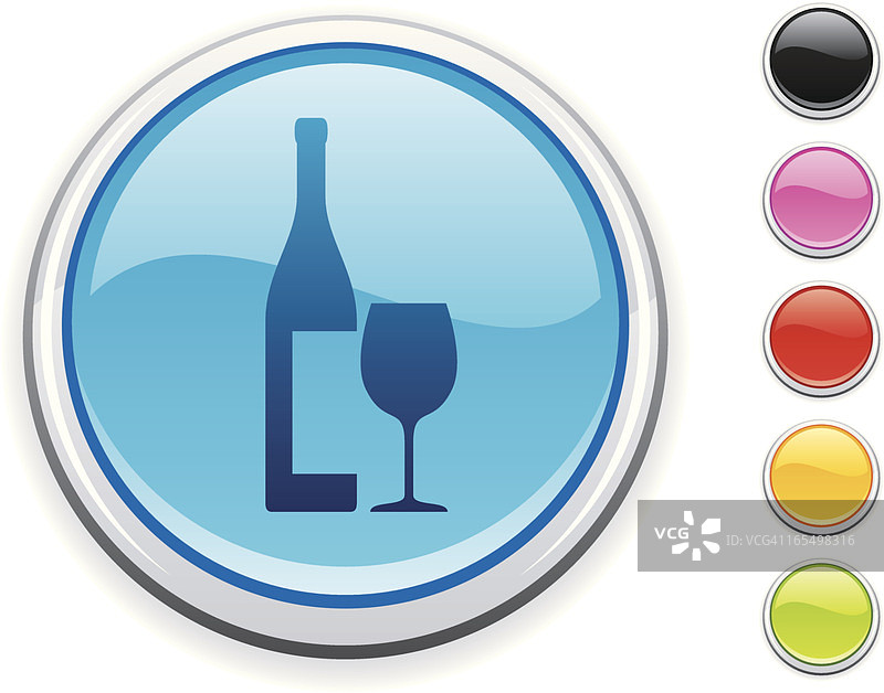 葡萄酒图标图片素材