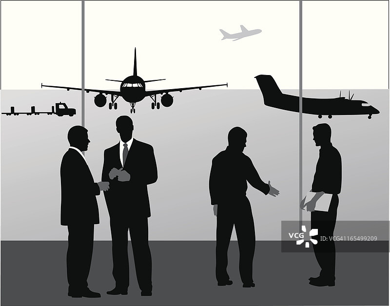 旅程矢量剪影图片素材