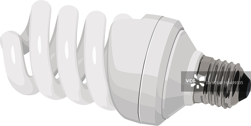 荧光灯泡图片素材