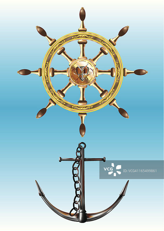 船舵图片素材