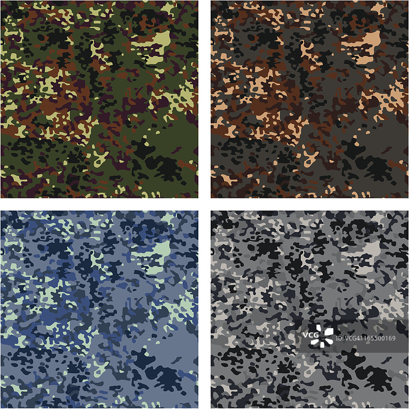 迷彩（无缝）图片素材