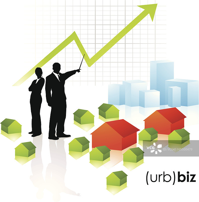 房地产市场复苏图片素材