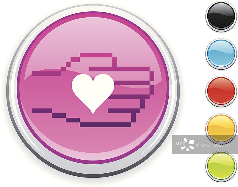 手中的爱心图标图片素材