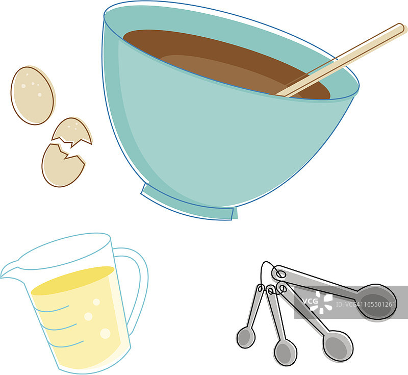 手绘烘焙图片素材