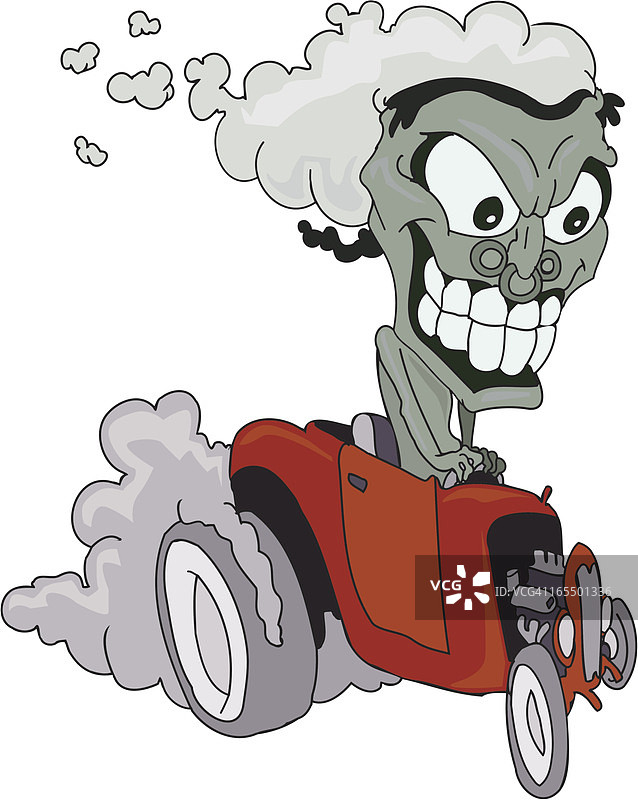 提基风格改装车图片素材