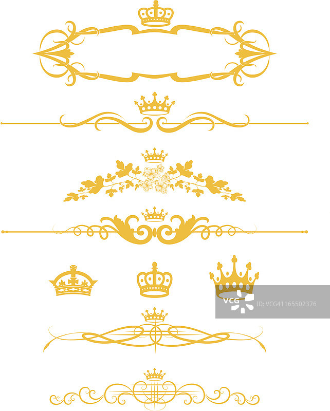皇冠规则组合图片素材