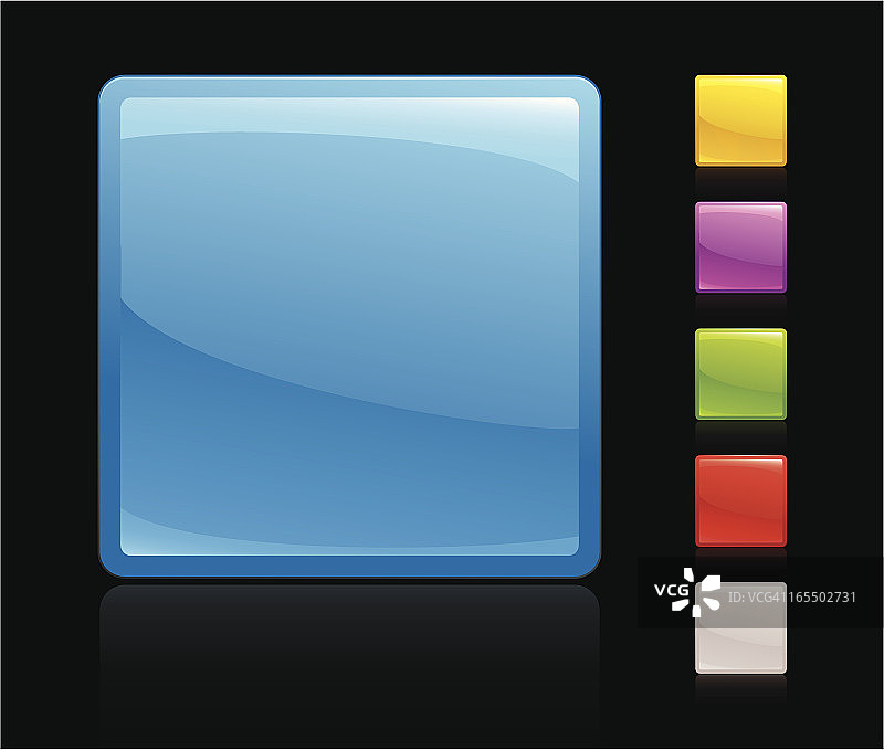 霓虹灯按钮图片素材