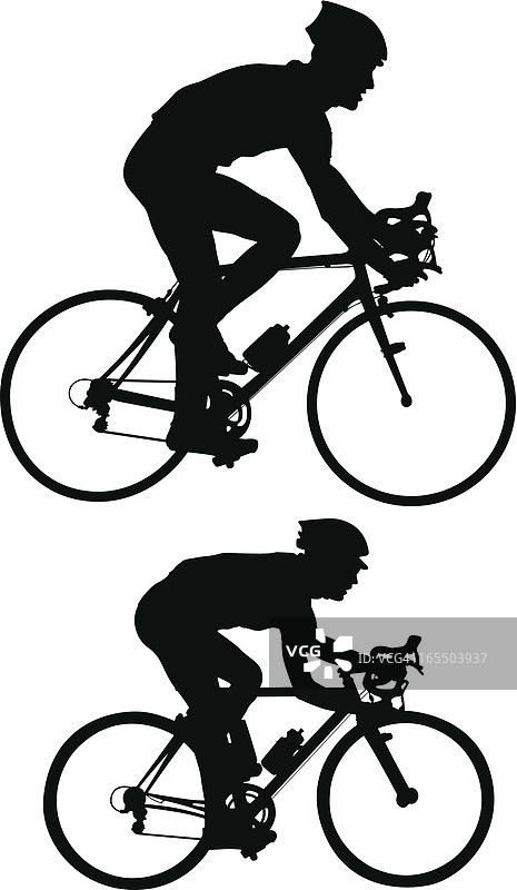 骑自行车的人图片素材