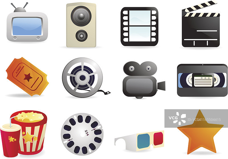 电影图标图片素材