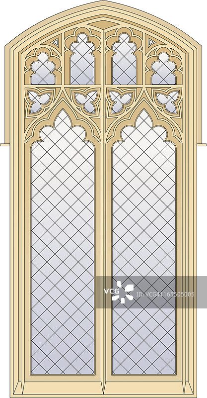 教堂的窗户图片素材