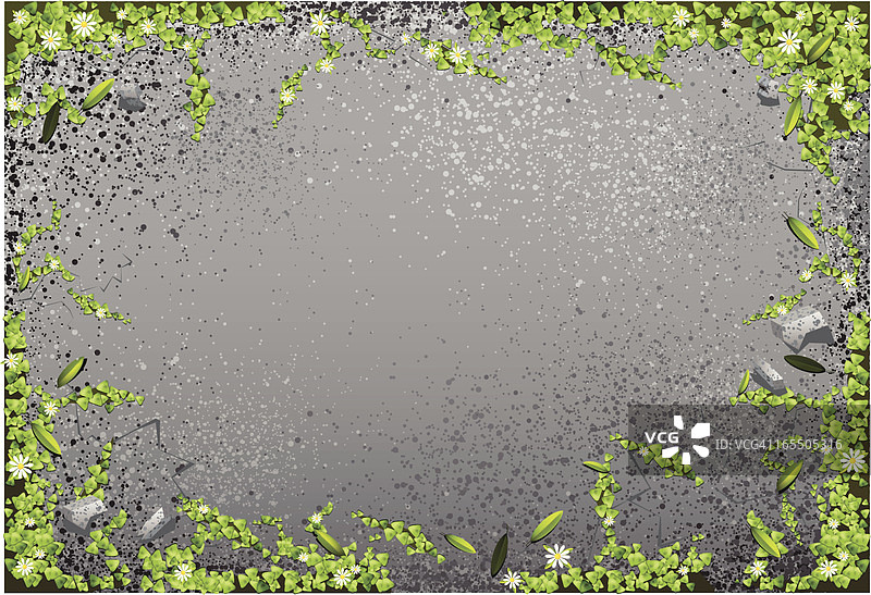 草地混凝土图片素材