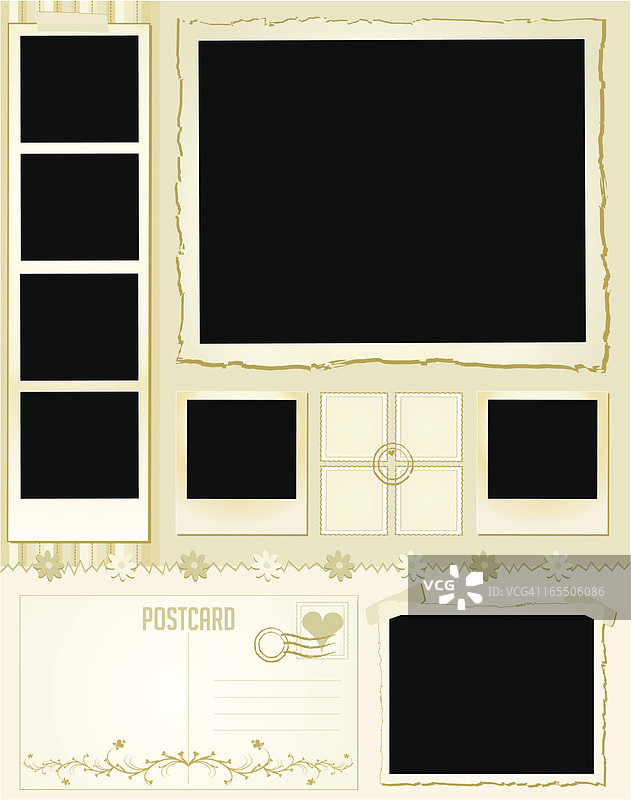 记忆页面：宁静的回忆图片素材