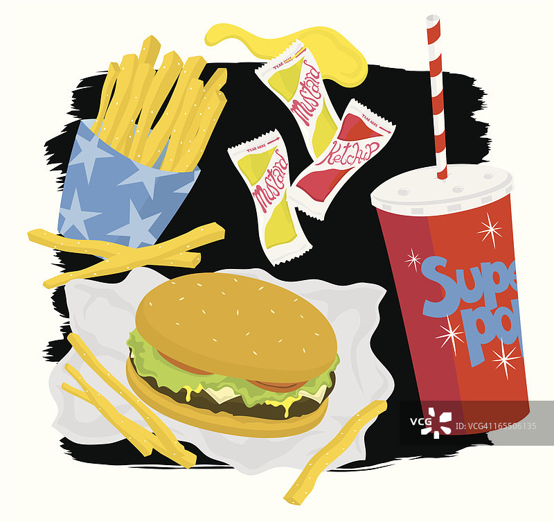 快餐图片素材