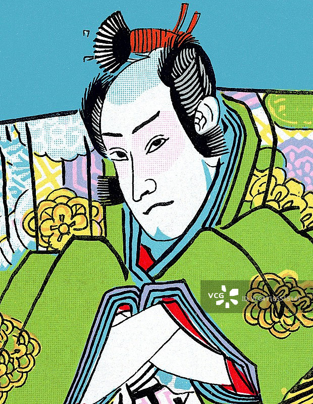 日本武士图片素材