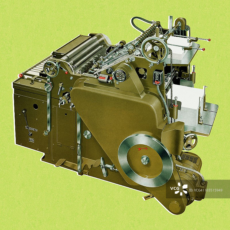 印刷机图片素材